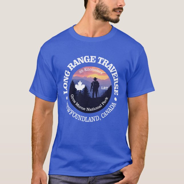 Long Range Traverse (rd2) T-Shirt (Front)
