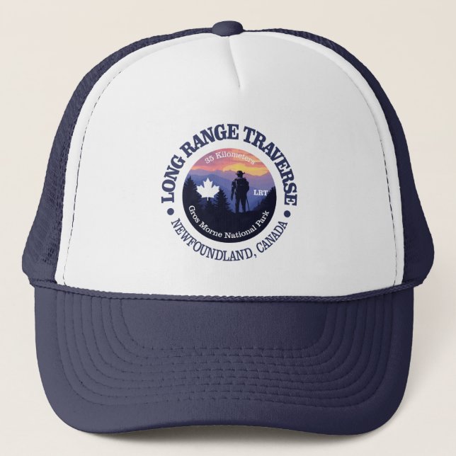 Long Range Traverse (rd2) Trucker Hat (Front)