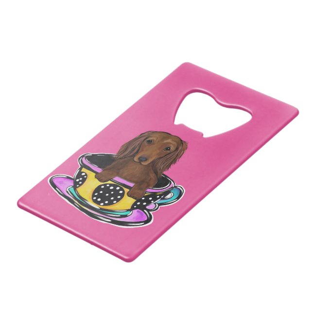 Long Red Haired Doxie (Front Angled)
