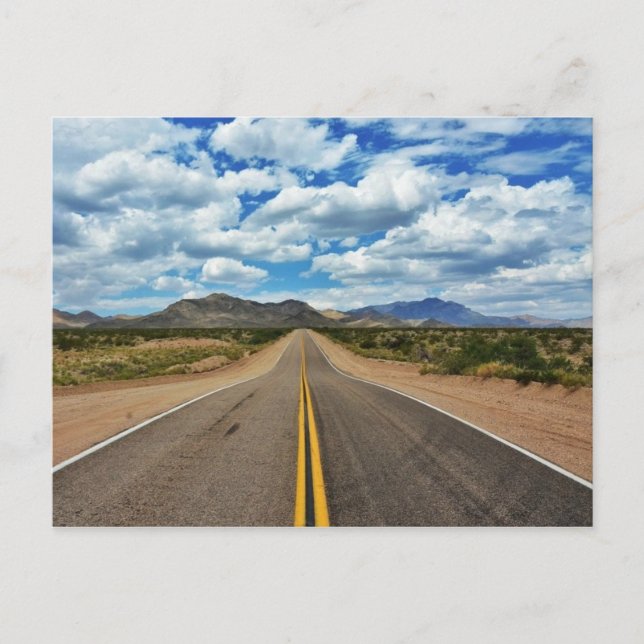 Long Road Ahead Postcard (Front)