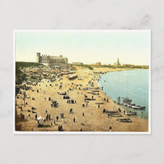 Long Sands, Tynemouth, England magnificent Photoch Postcard