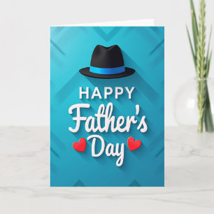 Long Shadow Fathers Day Card