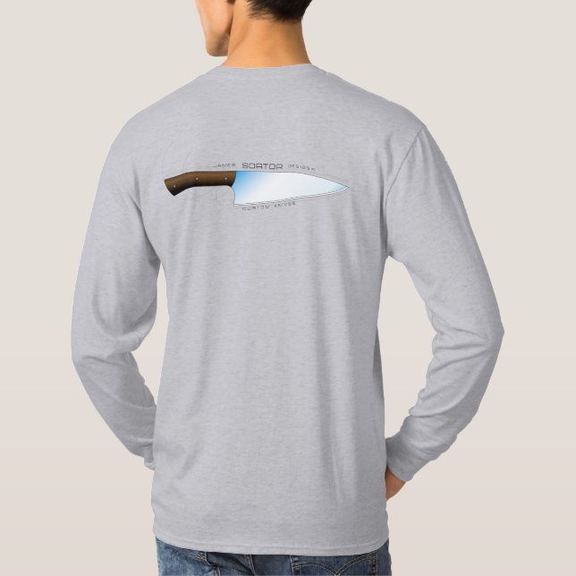 Long Sleeve custom shirt for James Sortor Design (Back)