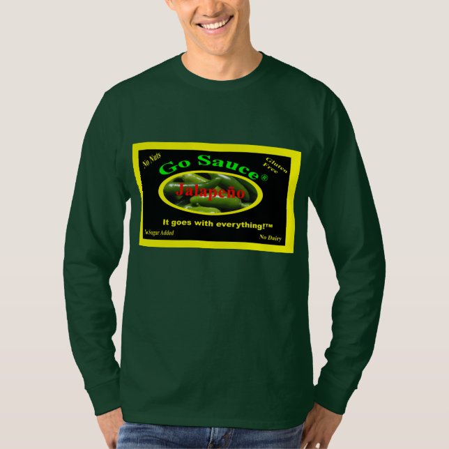 LONG SLEEVE GO SAUCE TSHIRT (Front)