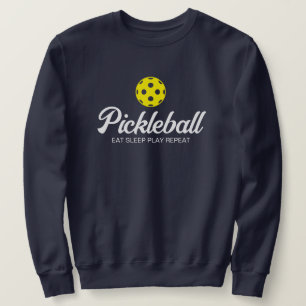 Long sleeve pickleball sport sweatshirt for men