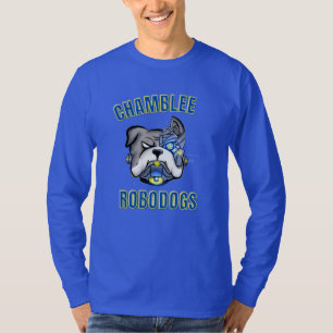 Long Sleeve Royal Blue T-Shirt