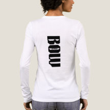 long sleeve shirt with bow brand with comfort