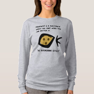 Long Sleeve T-Shirt- 'Awestruck' Boomeranged T-Shirt