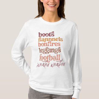 Long Sleeve T-Shirt - Boots Flannels Bonfires