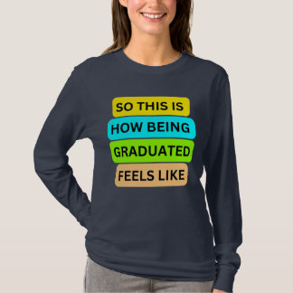 Long Sleeve T-Shirt navy blue SO_THIS_IS_HOW_BEIN