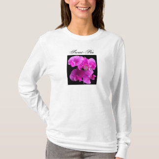 Long Sleeve Tee Shirt. "Sweet-Pea"