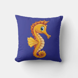 Long-snouted seahorse cushion