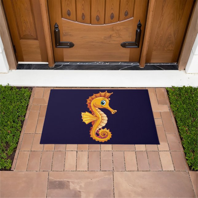 Long-snouted seahorse doormat (Outdoor)