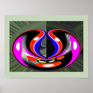 Long space journey poster