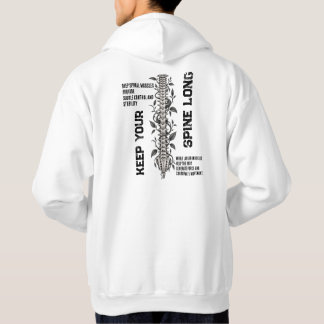 Long Spinal Stability Anatomy Hoodie