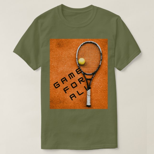 LONG TENNIS T-Shirt (Design Front)