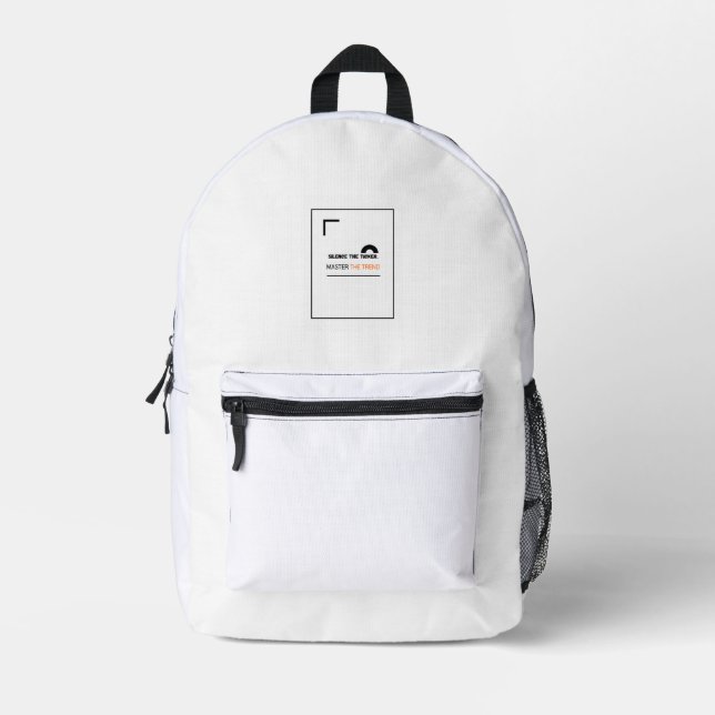 Long Term Investor Backpack | Silence design  (Front)
