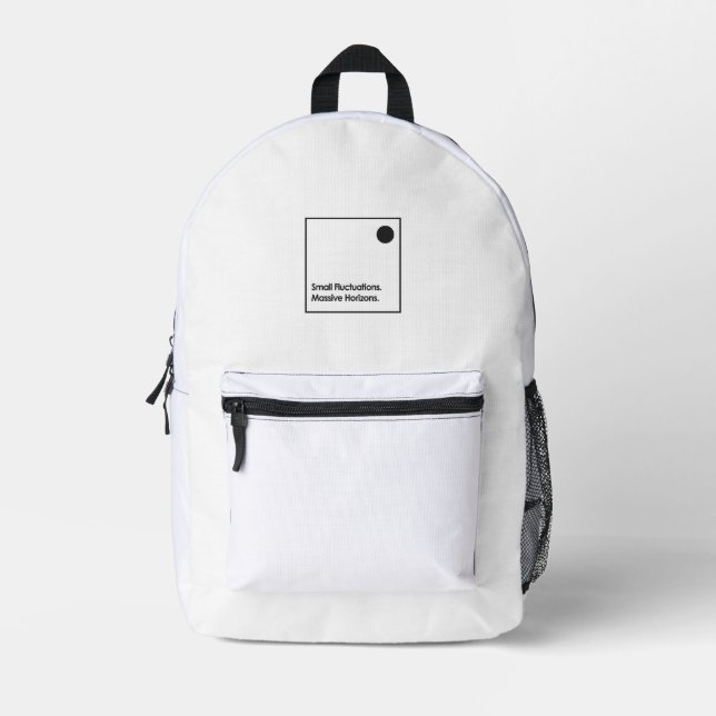 Long Term Investor – Small Fluctuations Printed Backpack (Front)