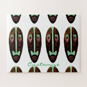 Long Tiki Mask Thunder_Cove Jigsaw Puzzle