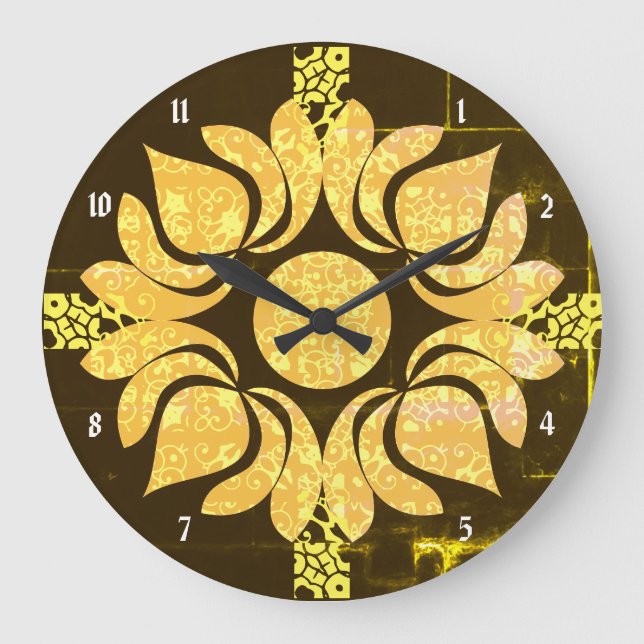 Long time ago Acrylic Wall Clock (Front)