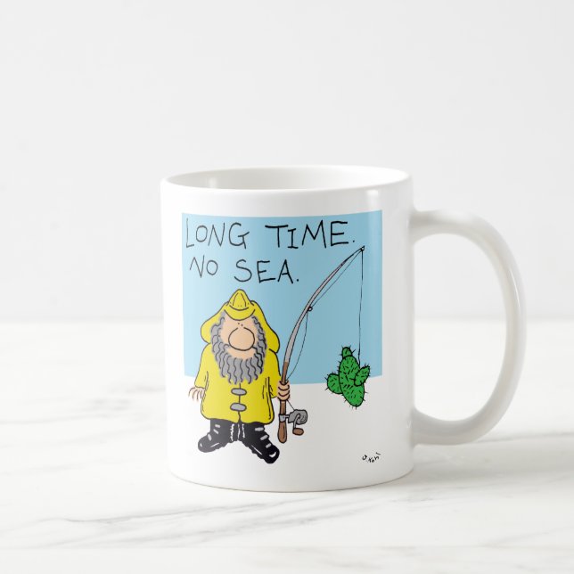 Long Time, No Sea Coffee Mug (Right)