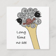 Long time no see Greeting Card