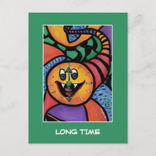 Long Time - Time Pieces Postcard