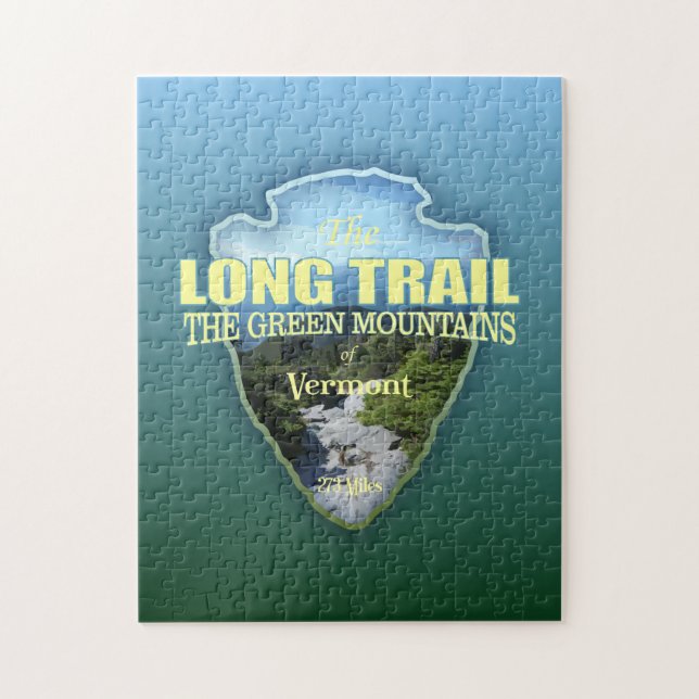 Long Trail (arrowhead) Jigsaw Puzzle (Vertical)