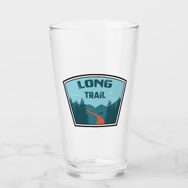 Long Trail Vermont Glass (Front)