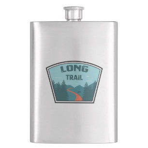 Long Trail Vermont Hip Flask