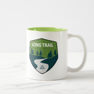 Long Trail Vermont Two-Tone Coffee Mug