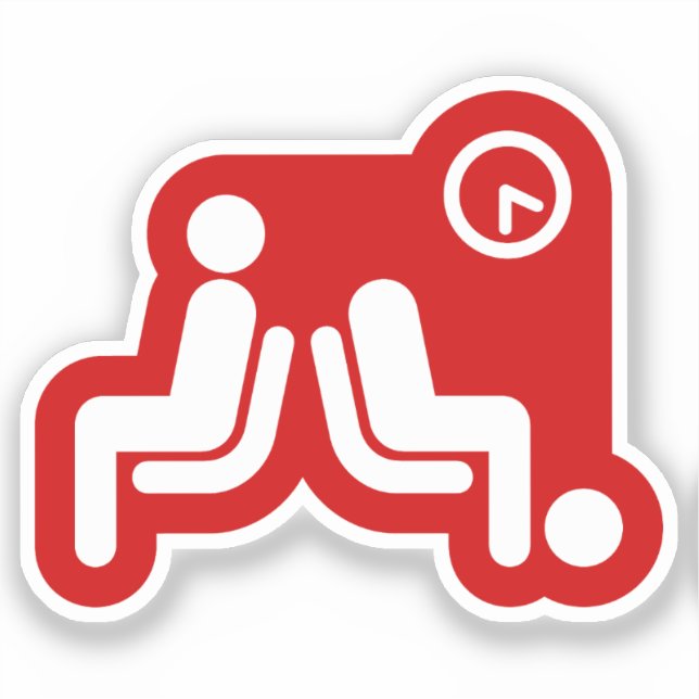 Long Wait Sign (Front)