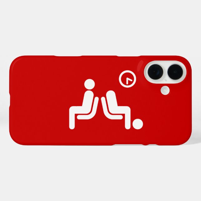 Long Wait Sign Case-Mate iPhone Case (Back (Horizontal))