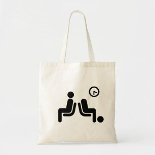 Long Wait Sign Tote Bag