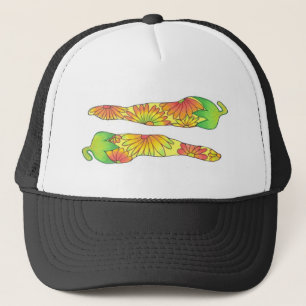 Long Yellow Peppers Trucker Hat