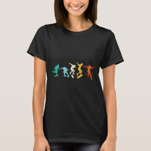 Longboard Freeboard Skateboarding Skater T-Shirt