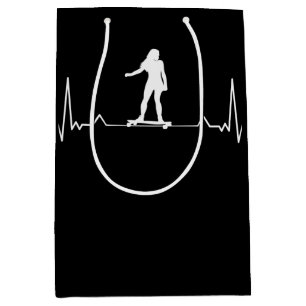 Longboard girl Heartbeat Medium Gift Bag