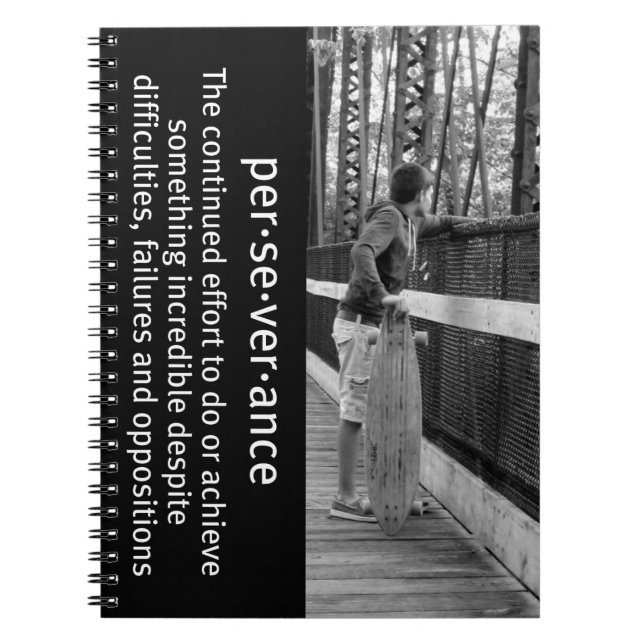 Longboard Perseverance Notebook (Front)