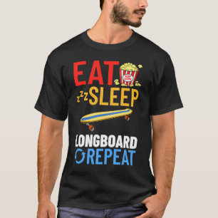 Longboard Skateboard Board Wheels Longboarder Begi T-Shirt