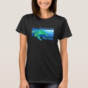Longboat Key Florida Swimming Sea Turtle T-Shirt