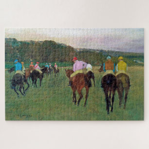 Longchamp Race Horse, Edgar Degas Jigsaw Puzzle