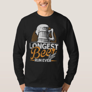 Longest Beer Run Ever Running T-Shirt