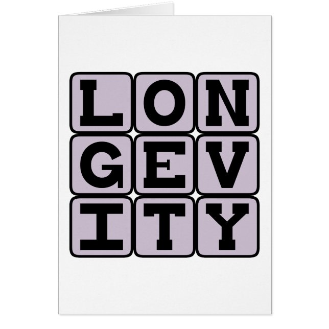 Longevity, Long Life (Front)