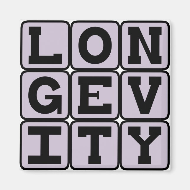 Longevity, Long Life Magnet (Front)
