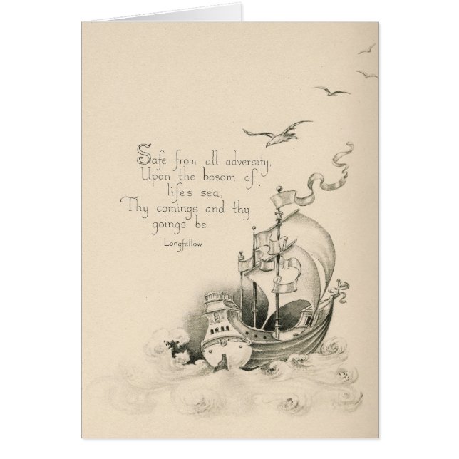 Longfellow Poem From a 1921 Book (Front)