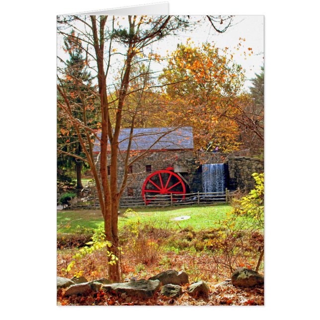 LONGFELLOW'S WAYSIDE GRIST MILL (Front)