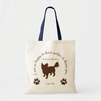 Longhaired Chihuahua bag for you and your dog