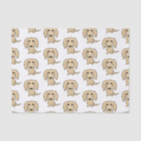 Longhaired Cream Dachshunds Pattern | Cute Dogs