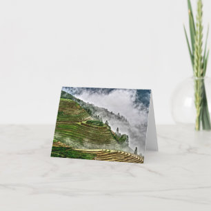 Longheng Rice Terraces Card