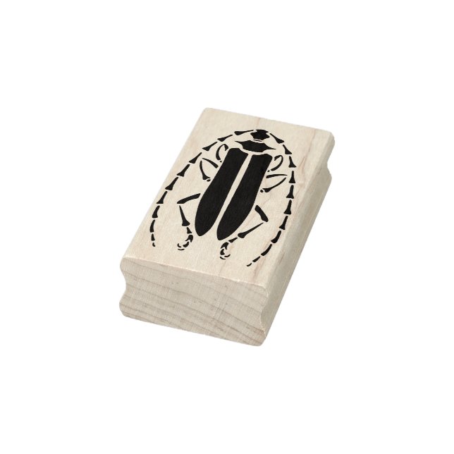 longhorn beetle art stamp (Stamp)